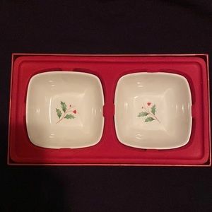 Lenox: Holiday Dipping Bowls, Set of 2